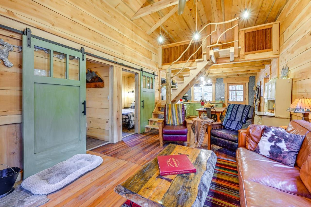 Enchanting Creekside Cabin Near Kings Canyon Park! Badger Esterno foto